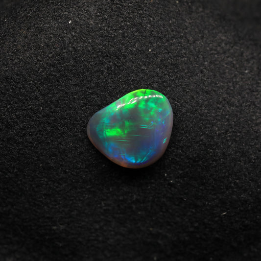 Black Crystal Opal From Lightning Ridge, Australia