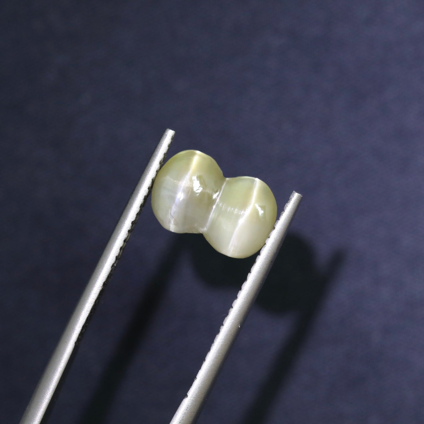 Yellow Twin Cat's Eye Chrysoberyl From Sri-Lanka