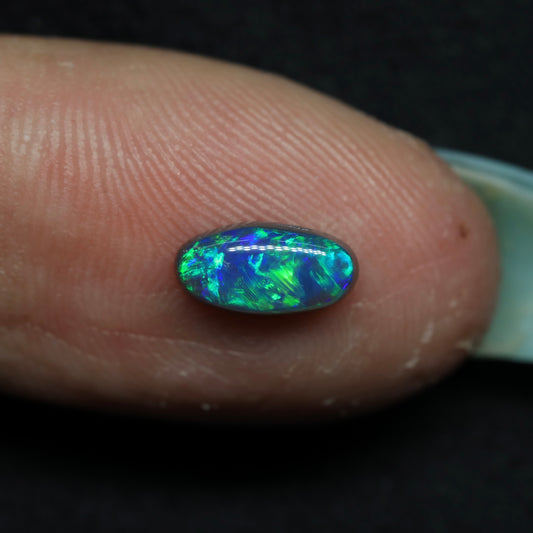 Black Opal From Lightning Ridge, Australia