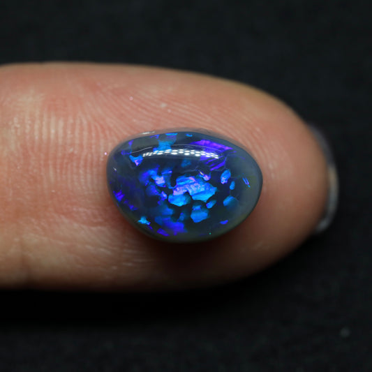 Black Opal From Lightning Ridge, Australia