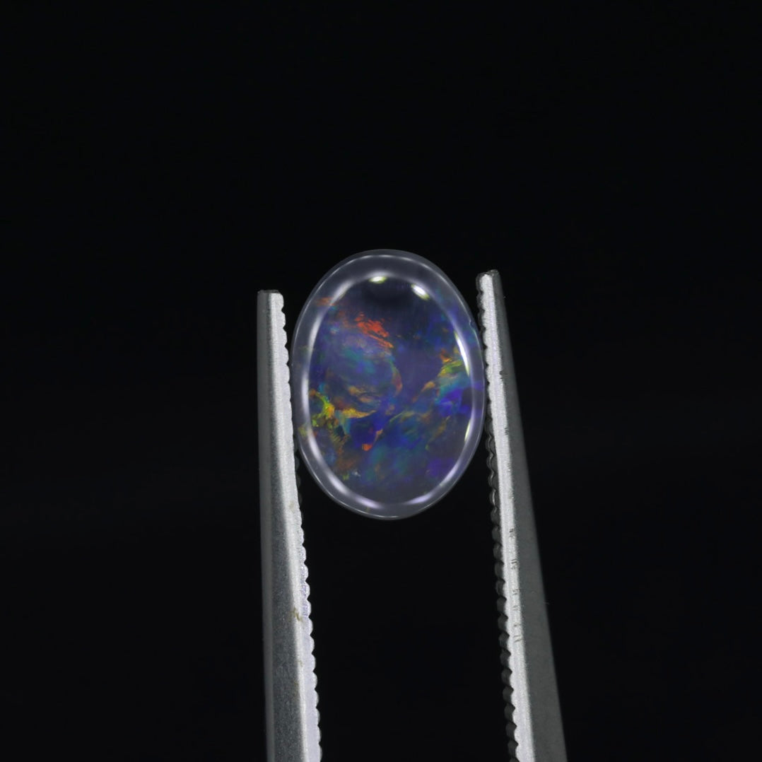 Black Opal From Lightning Ridge, Australia