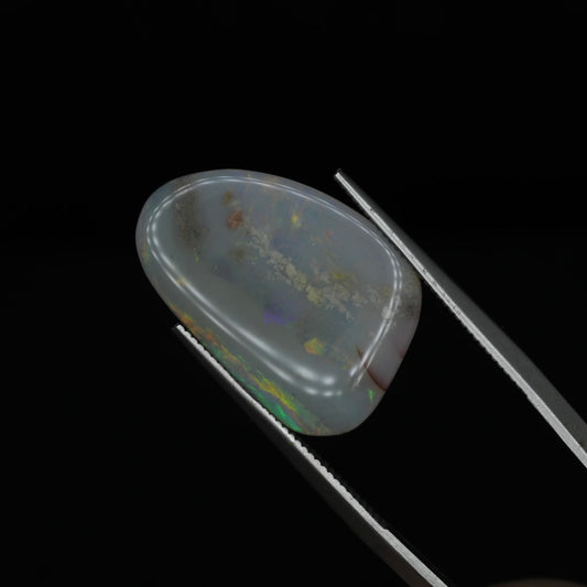 Dark Opal From Lightning Ridge, Australia