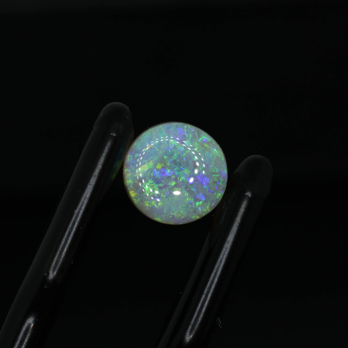 Dark Opal From Lightning Ridge, Australia