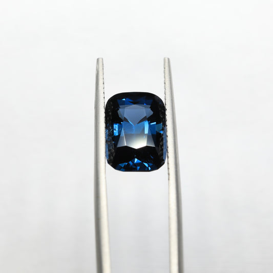 Cobalt Blue Spinel Unheated AIG Certified From Myanmar, Burma