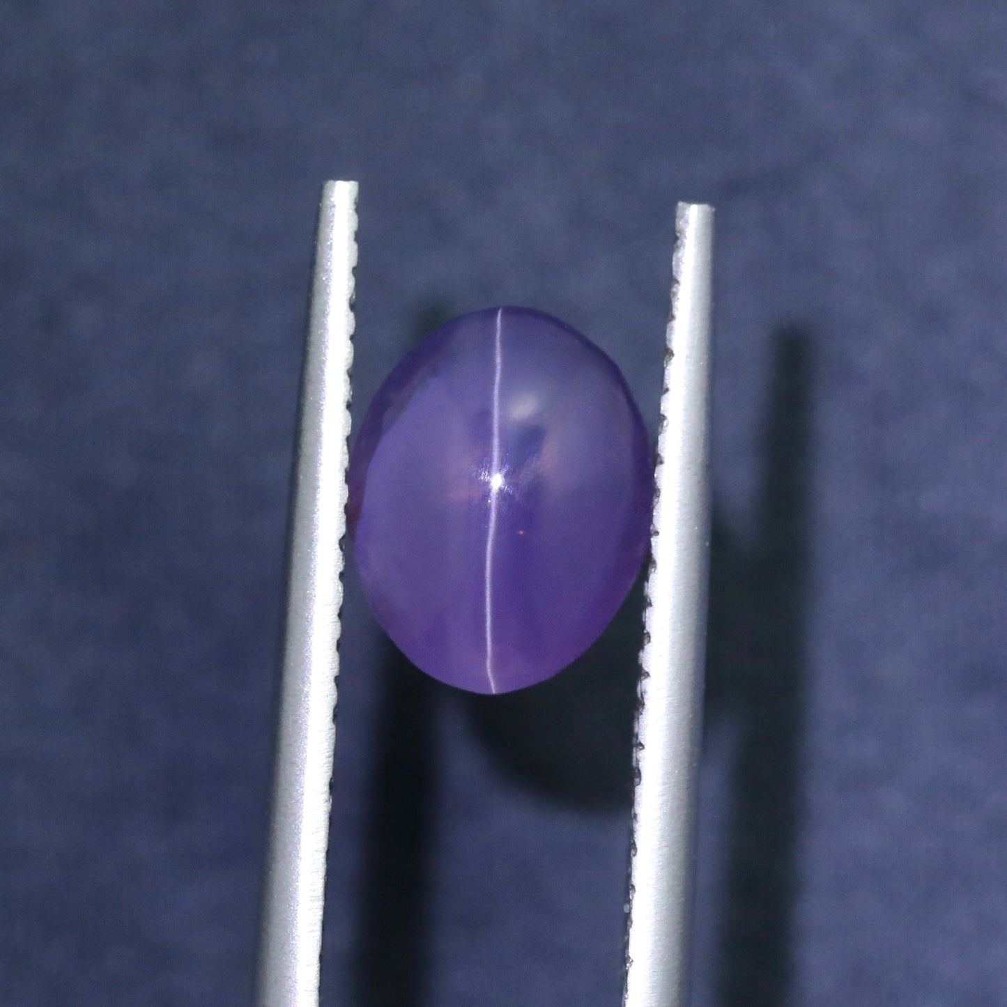 Natural Purple Cat’s Eye Sapphire From Sri-Lanka