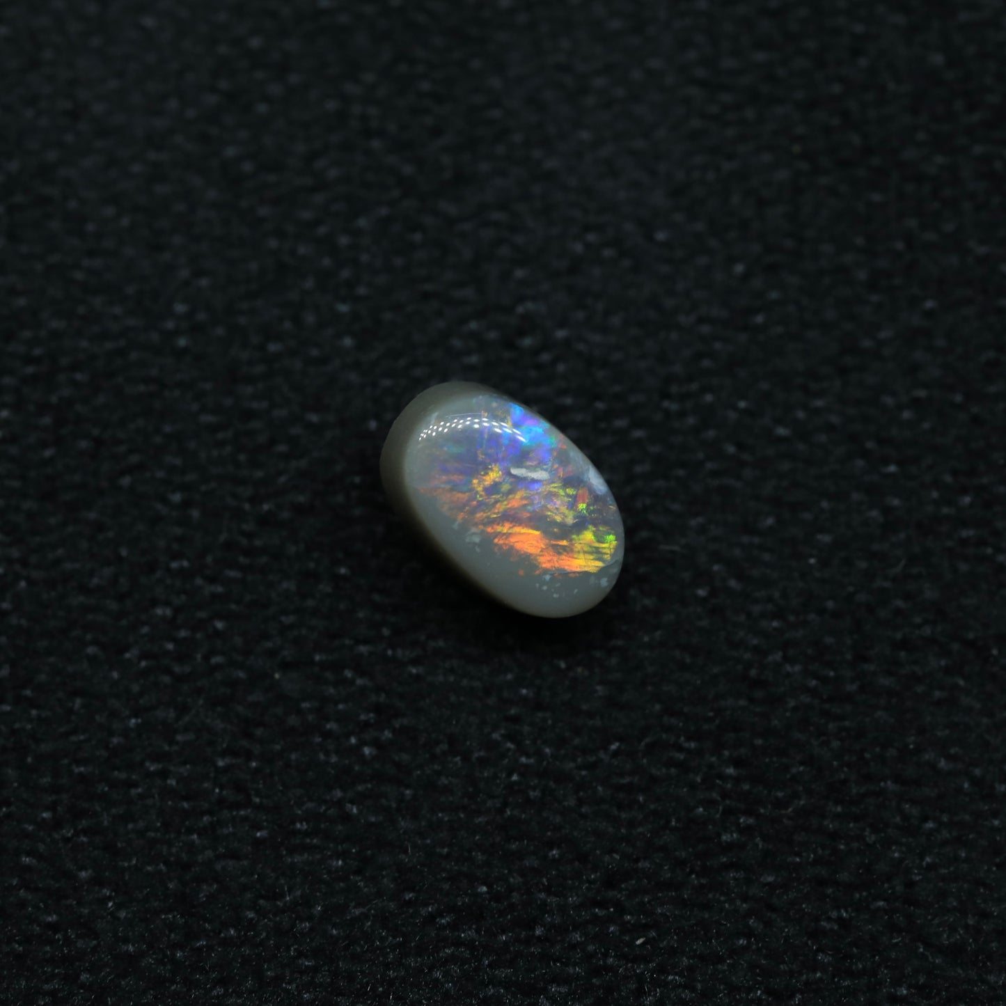 Dark Opal From Lightning Ridge, Australia