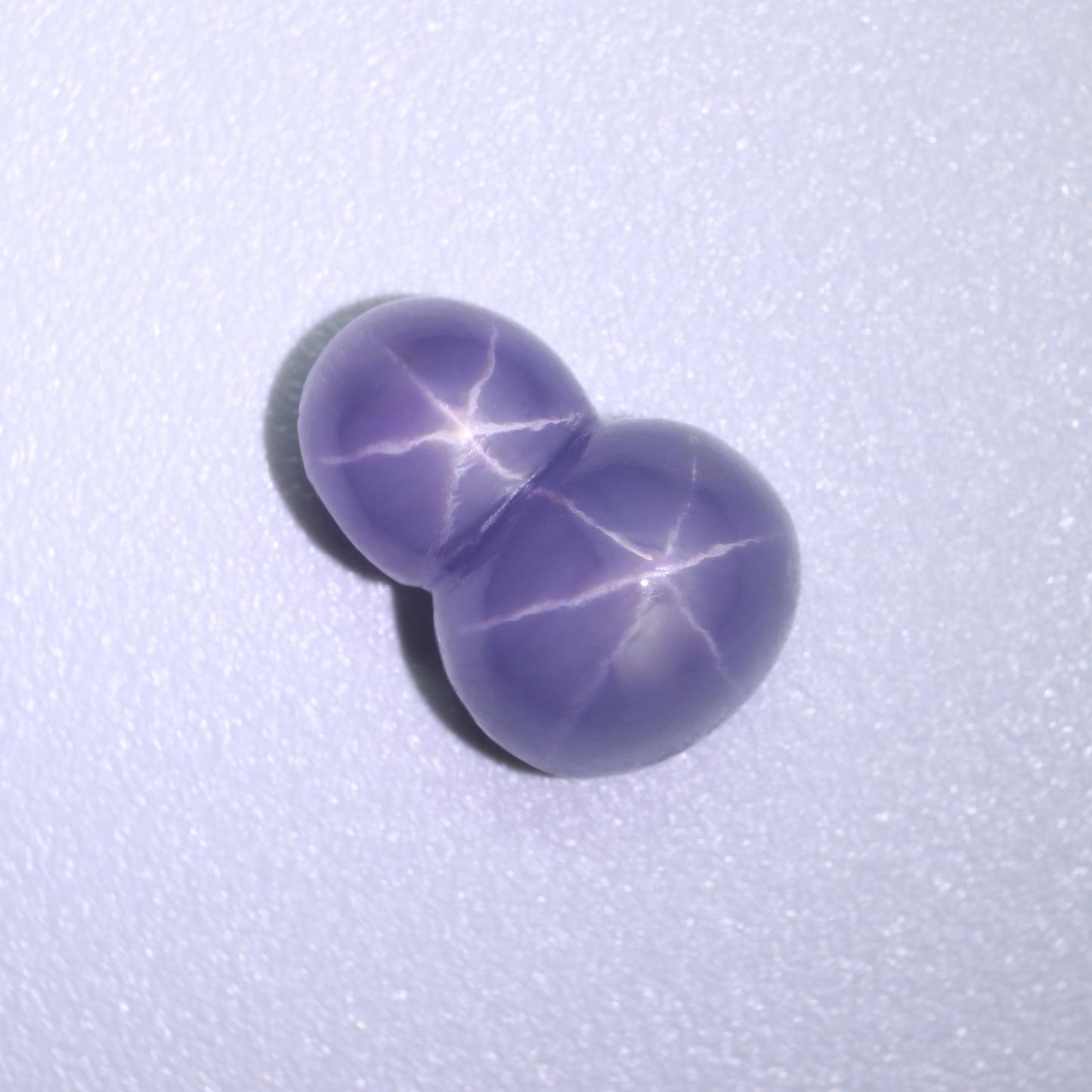 Unique Violet “Lavender” Twin Star Sapphire From Sri-Lanka