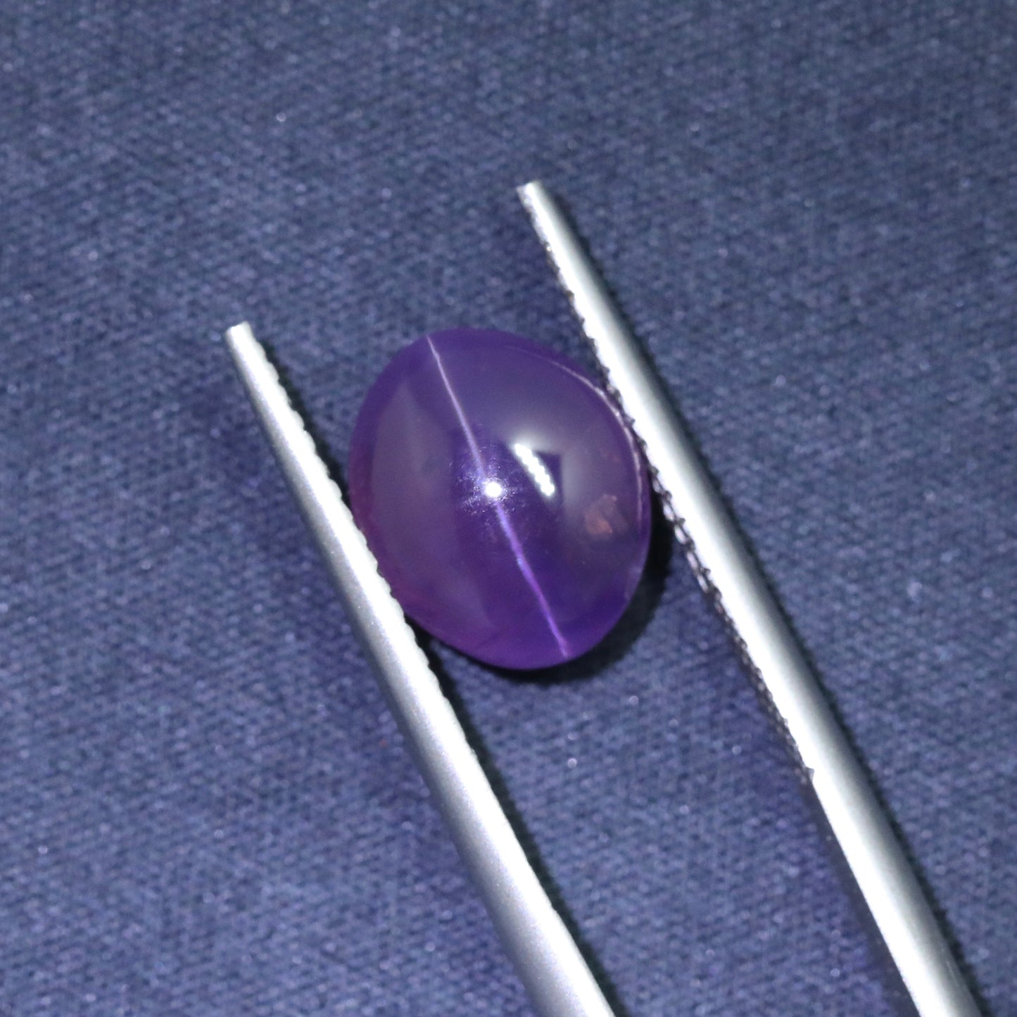 Natural Pink/Purple Cat’s Eye Sapphire From Sri-Lanka