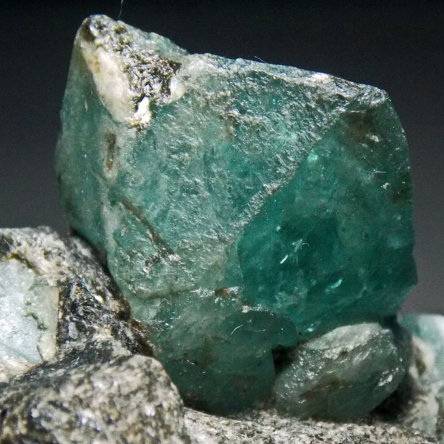 Museum Grade Russian Alexandrite Mineral Specimen From Ural Mountains