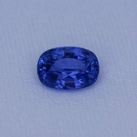 No Heat Royal Blue Sapphire From Sri-Lanka