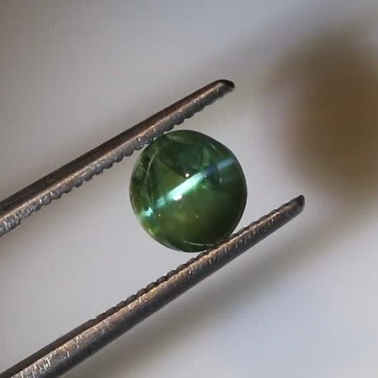 Alexandrite Cats Eye Color Change From Tanzania