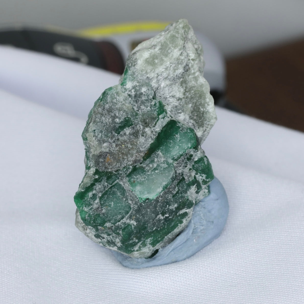 Emerald Crystals Specimen On Matrix From Swat, Pakistan