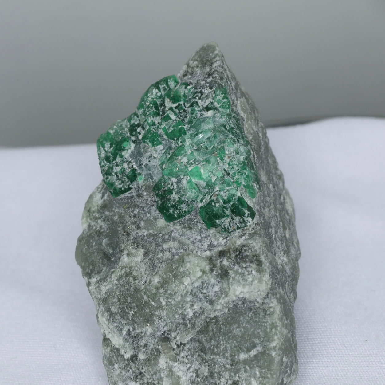 Emerald Crystals Specimen On Matrix From Swat, Pakistan