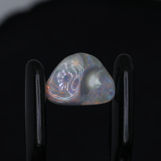 Dark Opal Carving From Lightning Ridge, Australia