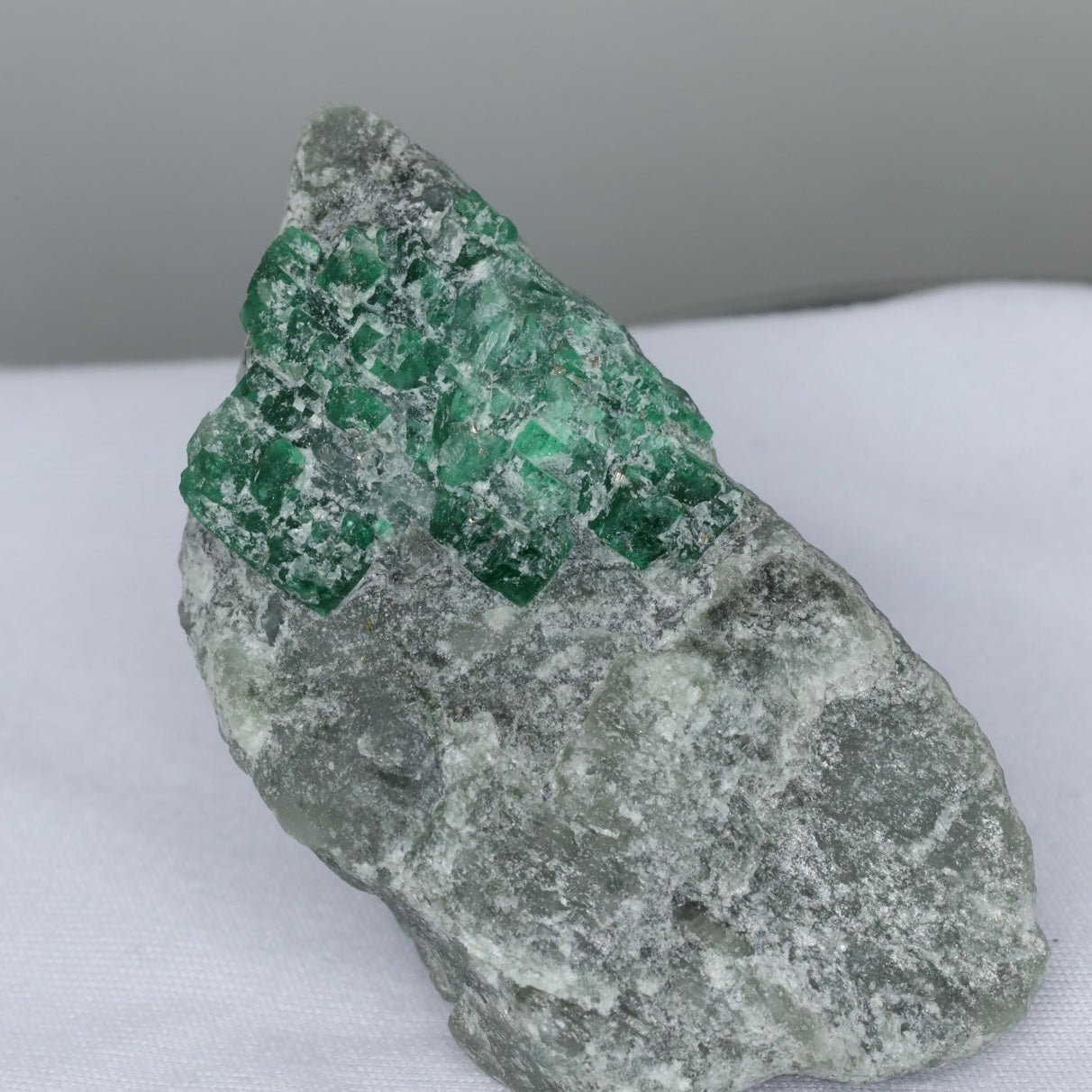 Emerald Crystals Specimen On Matrix From Swat, Pakistan