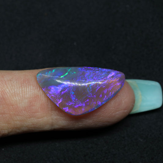 Black Crystal Opal From Lightning Ridge, Australia