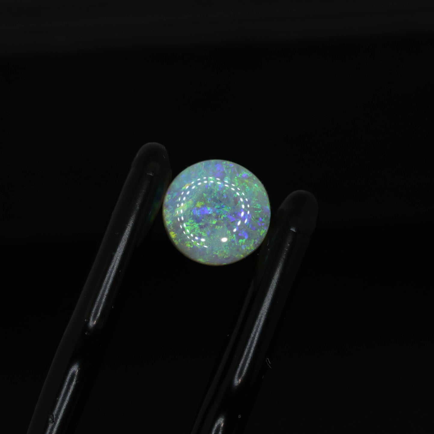 Dark Opal From Lightning Ridge, Australia