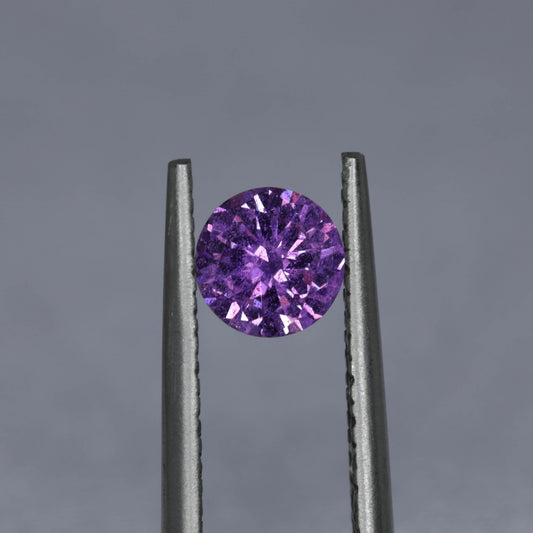 Unheated Neon Purple Sapphire From Sri-Lanka