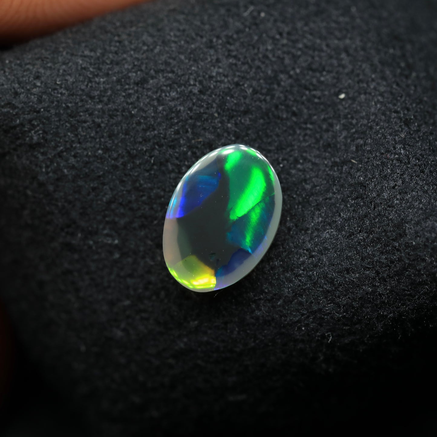 Black Crystal Nobby Opal From Lightning Ridge