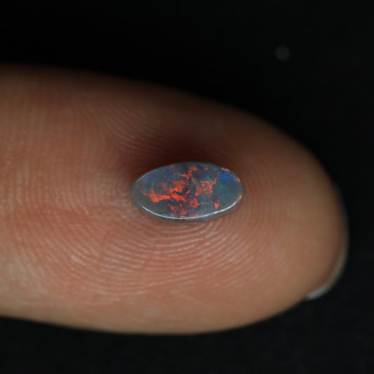 Black Opal From Lightning Ridge, Australia