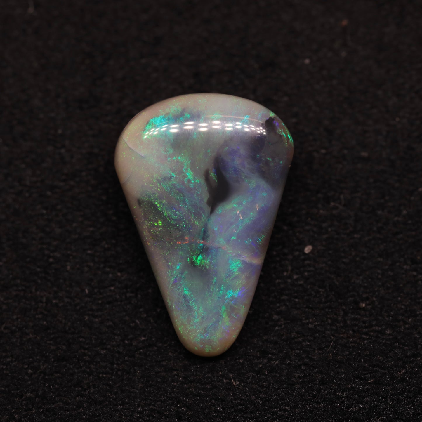 Semi Black Opal From Lightning Ridge, Australia