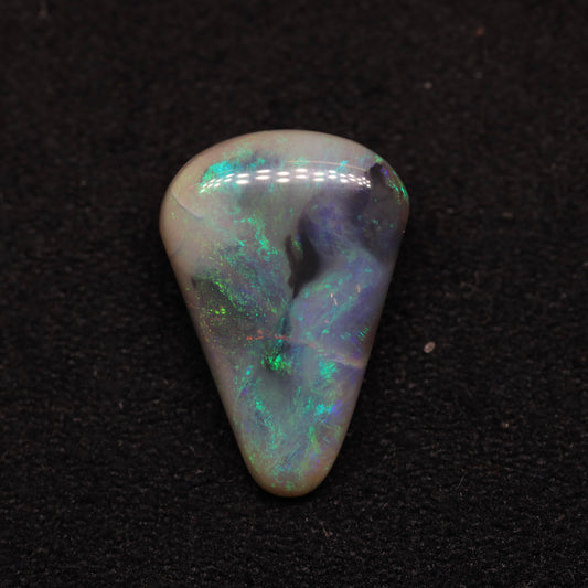 Semi Black Opal From Lightning Ridge, Australia