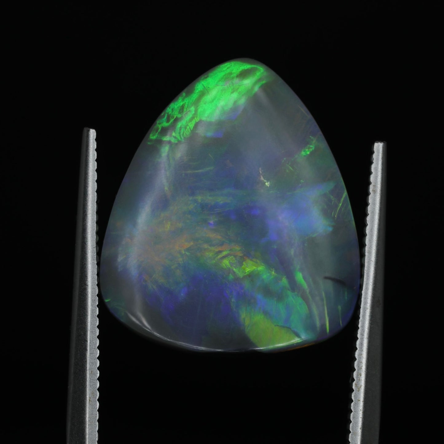 Semi Black Opal From Lightning Ridge, Australia