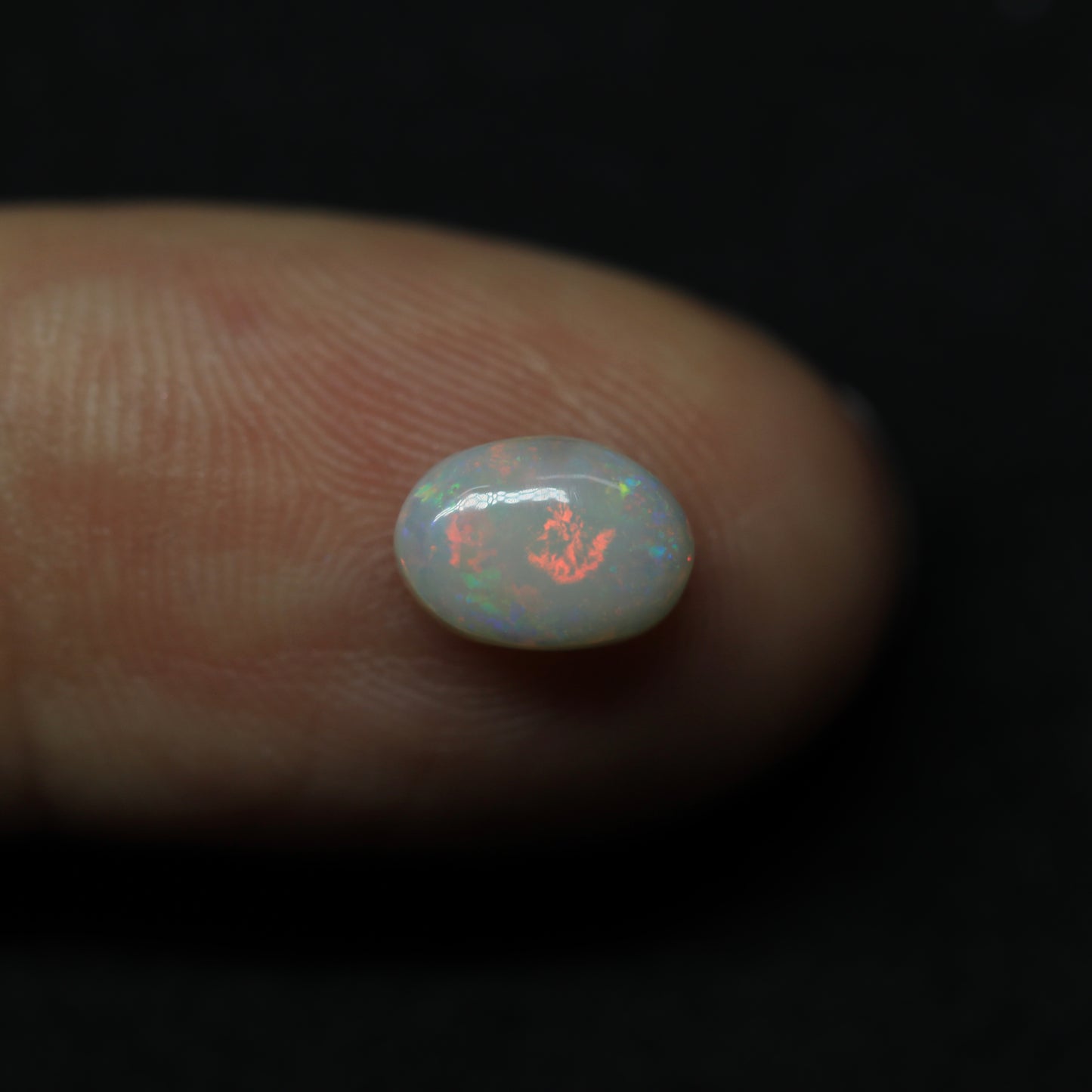 White Opal From Lightning Ridge, Australia