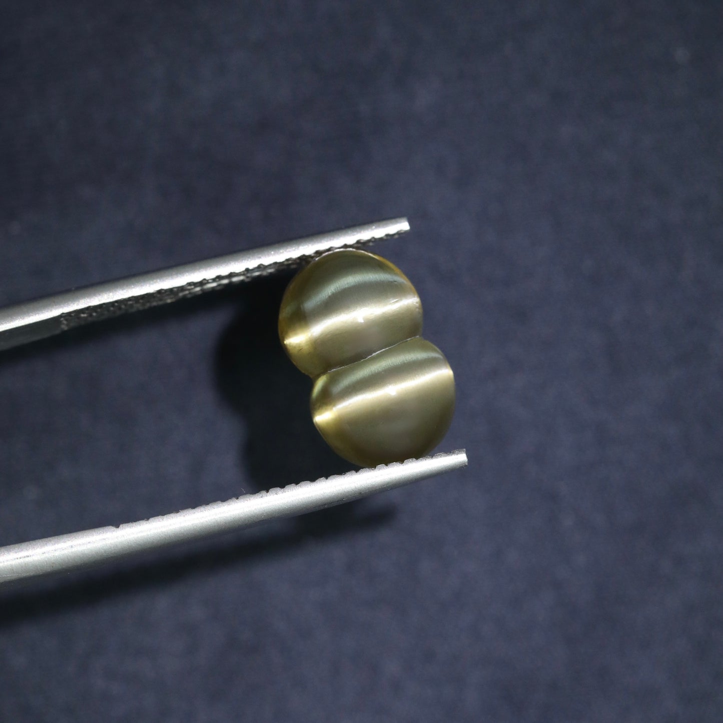 Honey Twin Cat's Eye Chrysoberyl From Sri Lanka