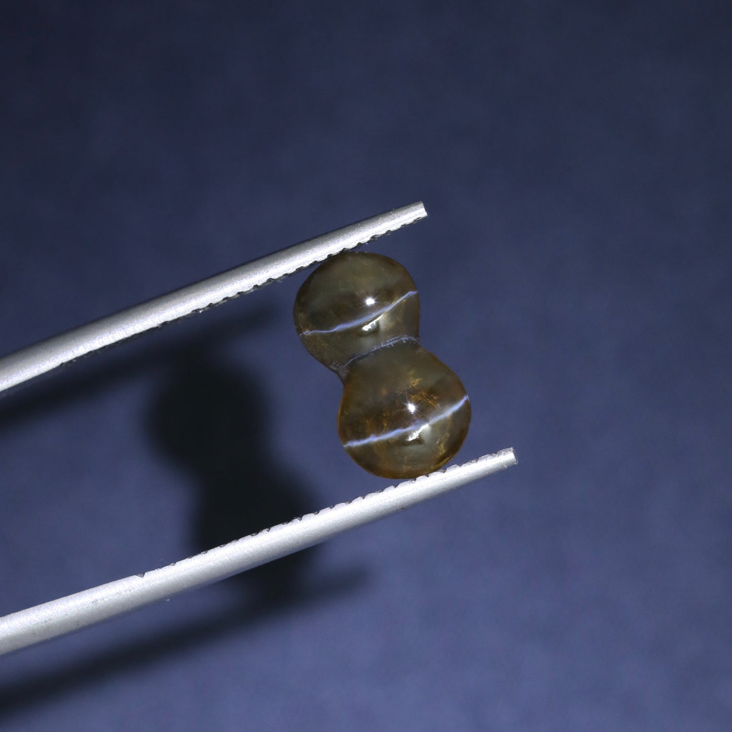 Honey Twin Cat's Eye Chrysoberyl From Sri-Lanka