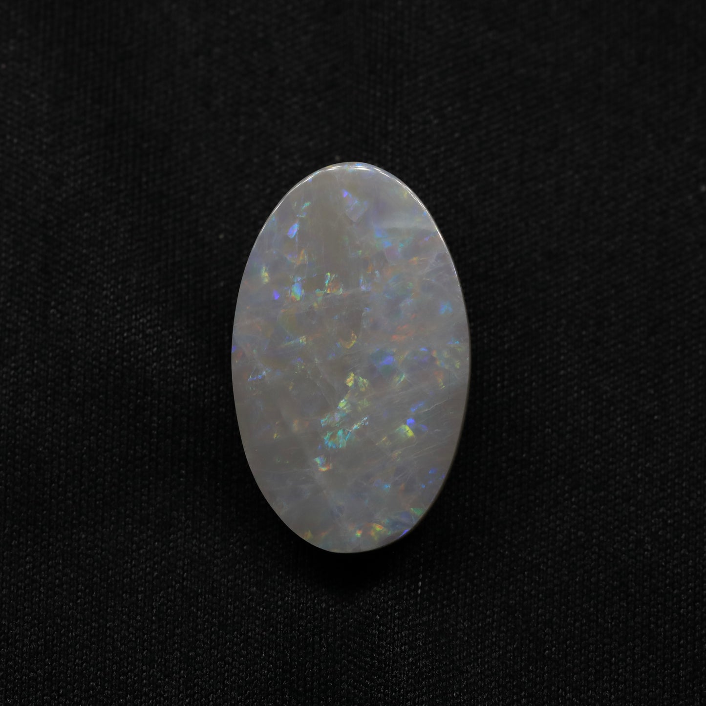 Dark Opal with Ribbon Pattern from Lightning Ridge, Australia