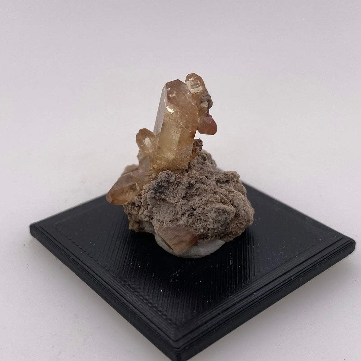Topaz Specimen On Matrix From San Felipe Mine, Guanajuato, Mexico