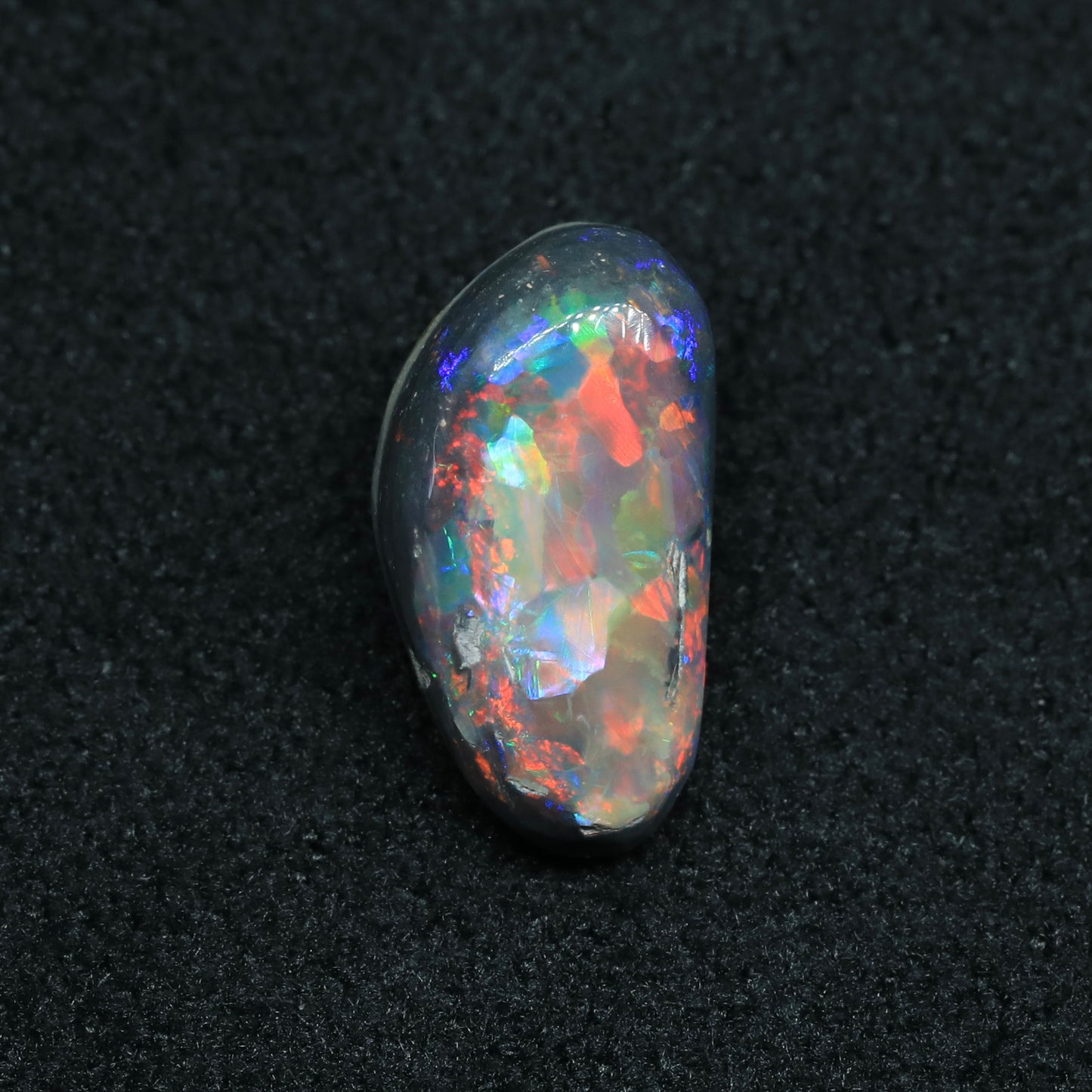 Black Opal From Lightning Ridge, Australia