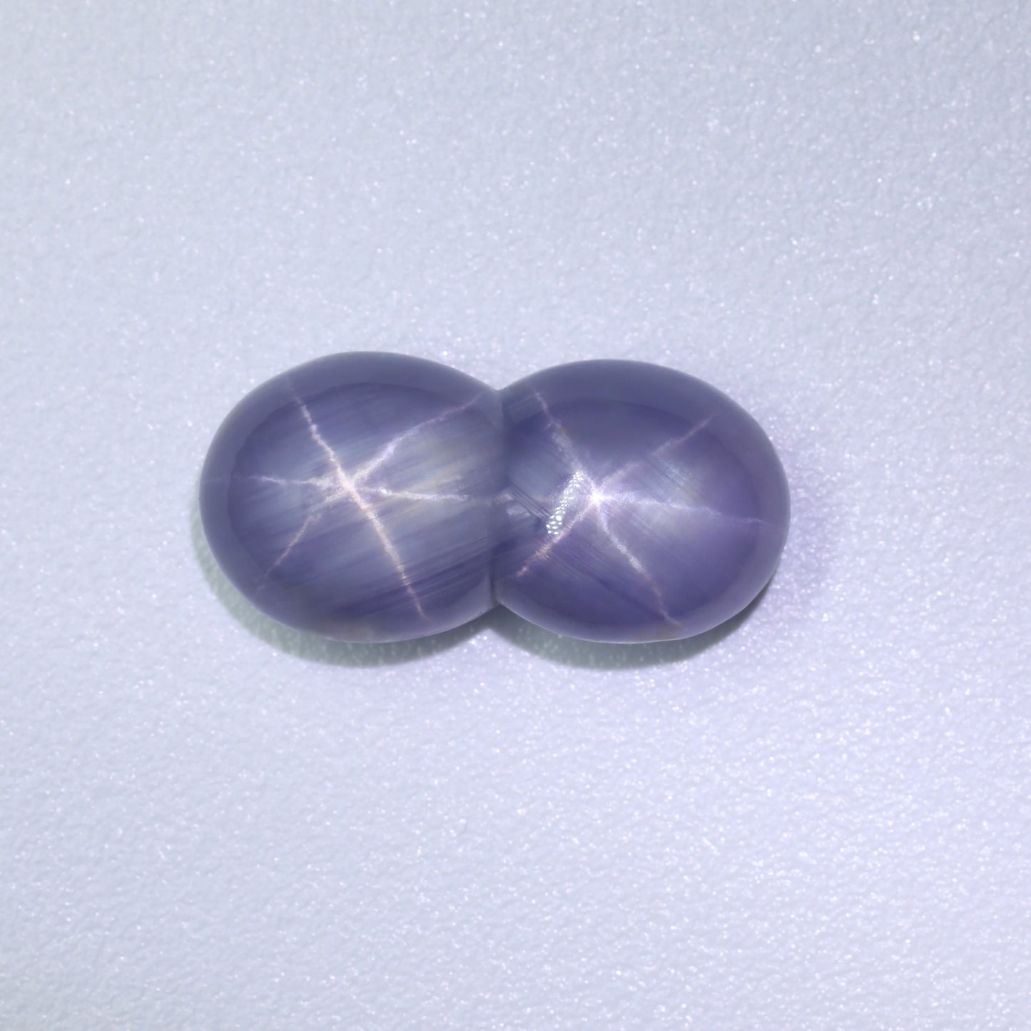 Unique Violet “Lavender” Twin Star Sapphire From Sri Lanka