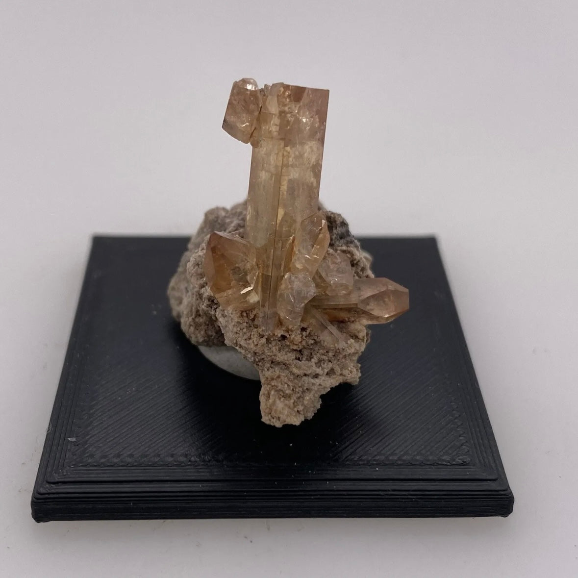 Topaz Specimen On Matrix From San Felipe Mine, Guanajuato, Mexico