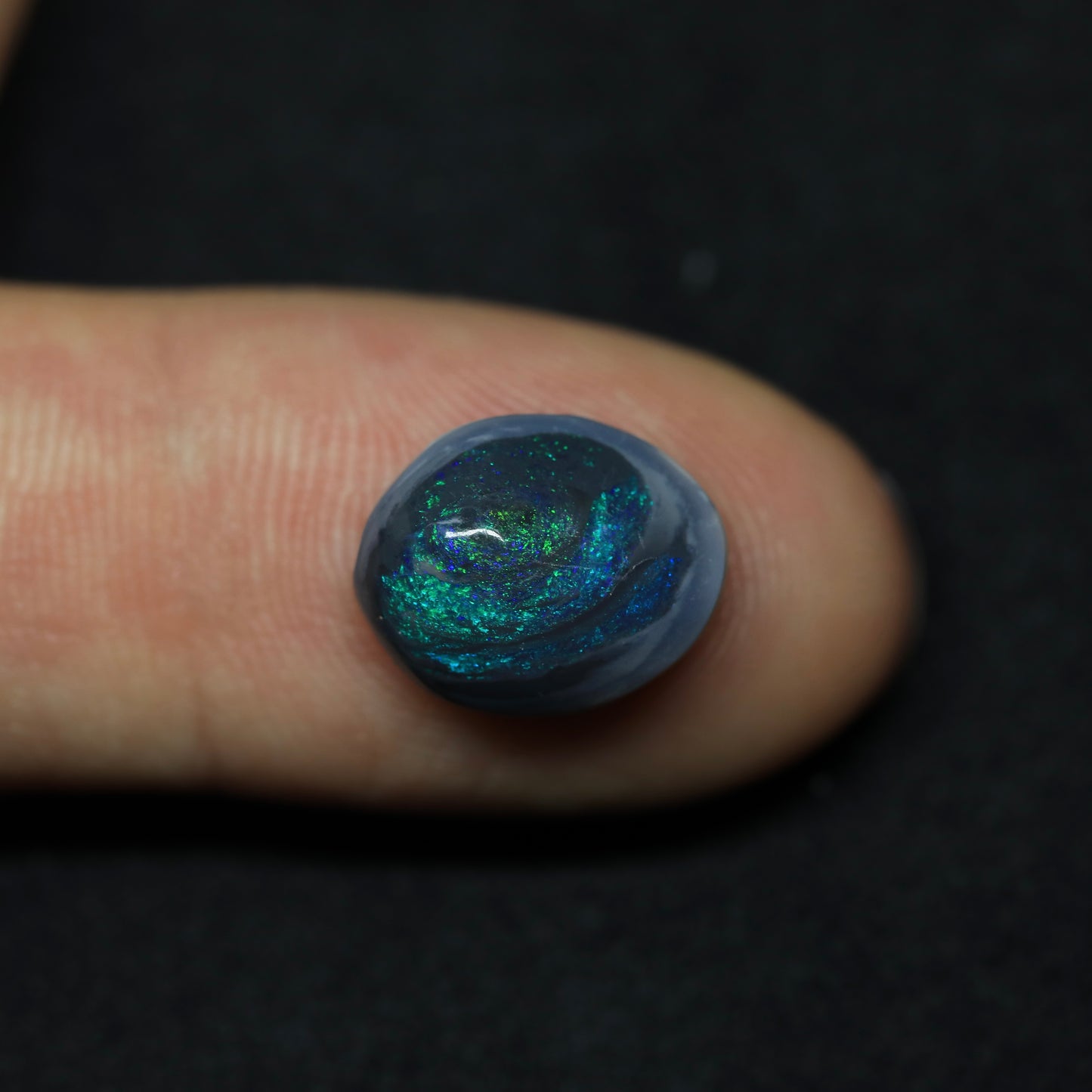 Black Opal From Lightning Ridge, Australia