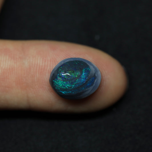 Black Opal From Lightning Ridge, Australia