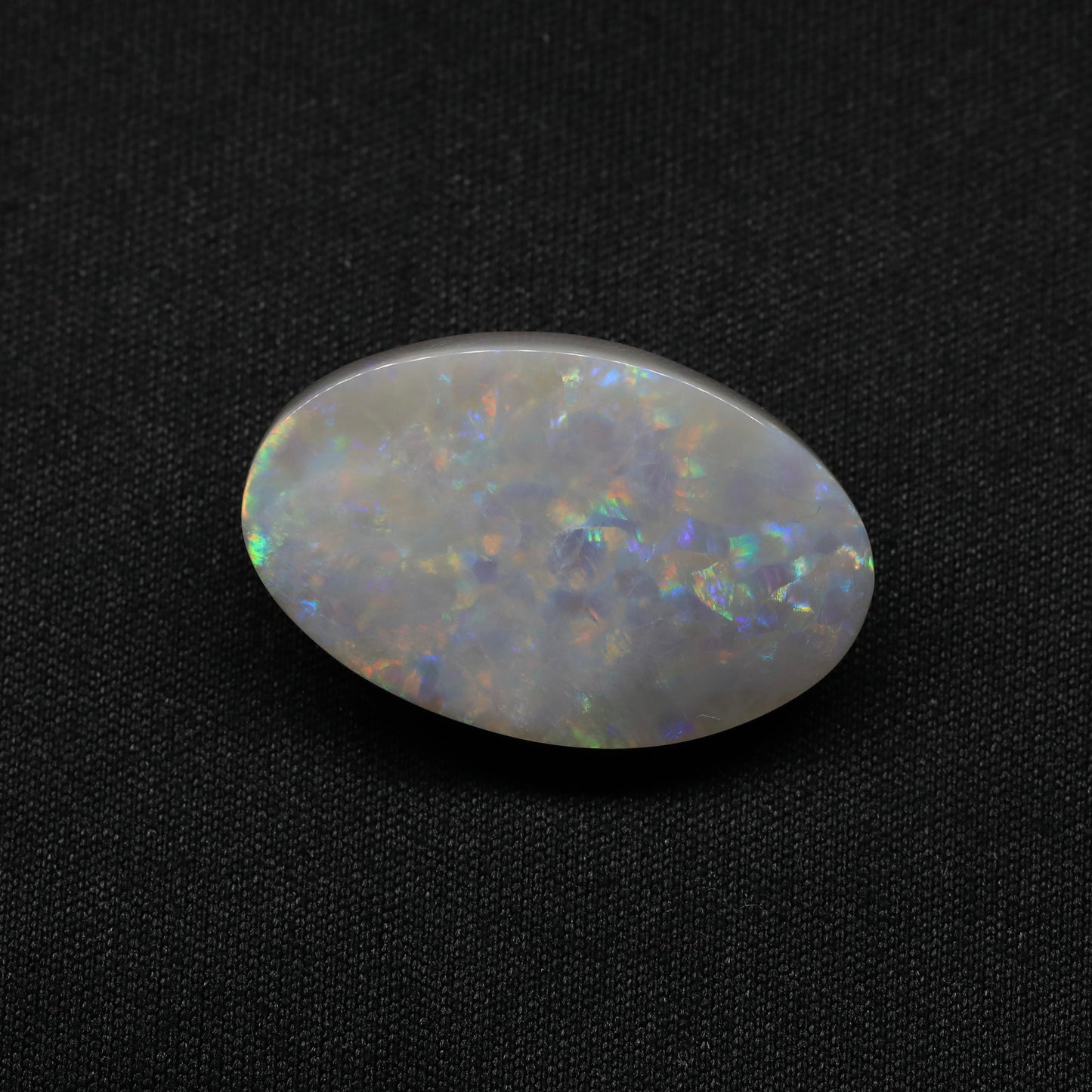 Large Dark Opal with Ribbon Pattern from Lightning Ridge, Australia