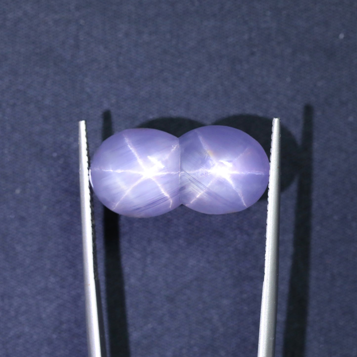 Unique Violet “Lavender” Twin Star Sapphire From Sri Lanka