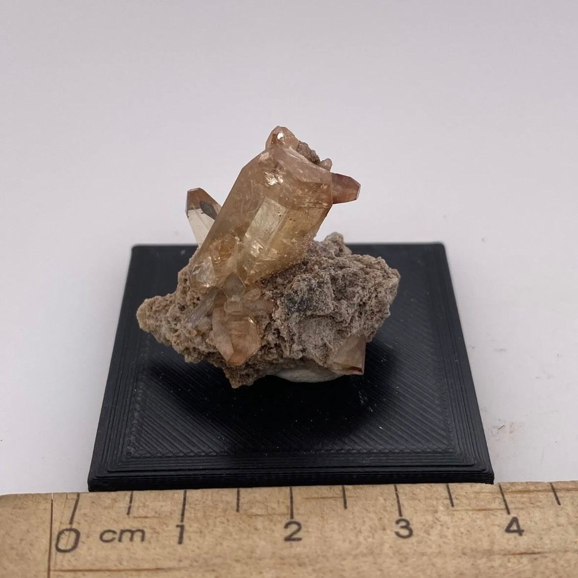 Topaz Specimen On Matrix From San Felipe Mine, Guanajuato, Mexico