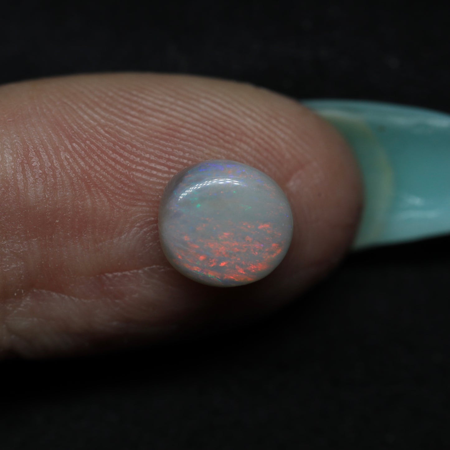 White Opal From Lightning Ridge, Australia
