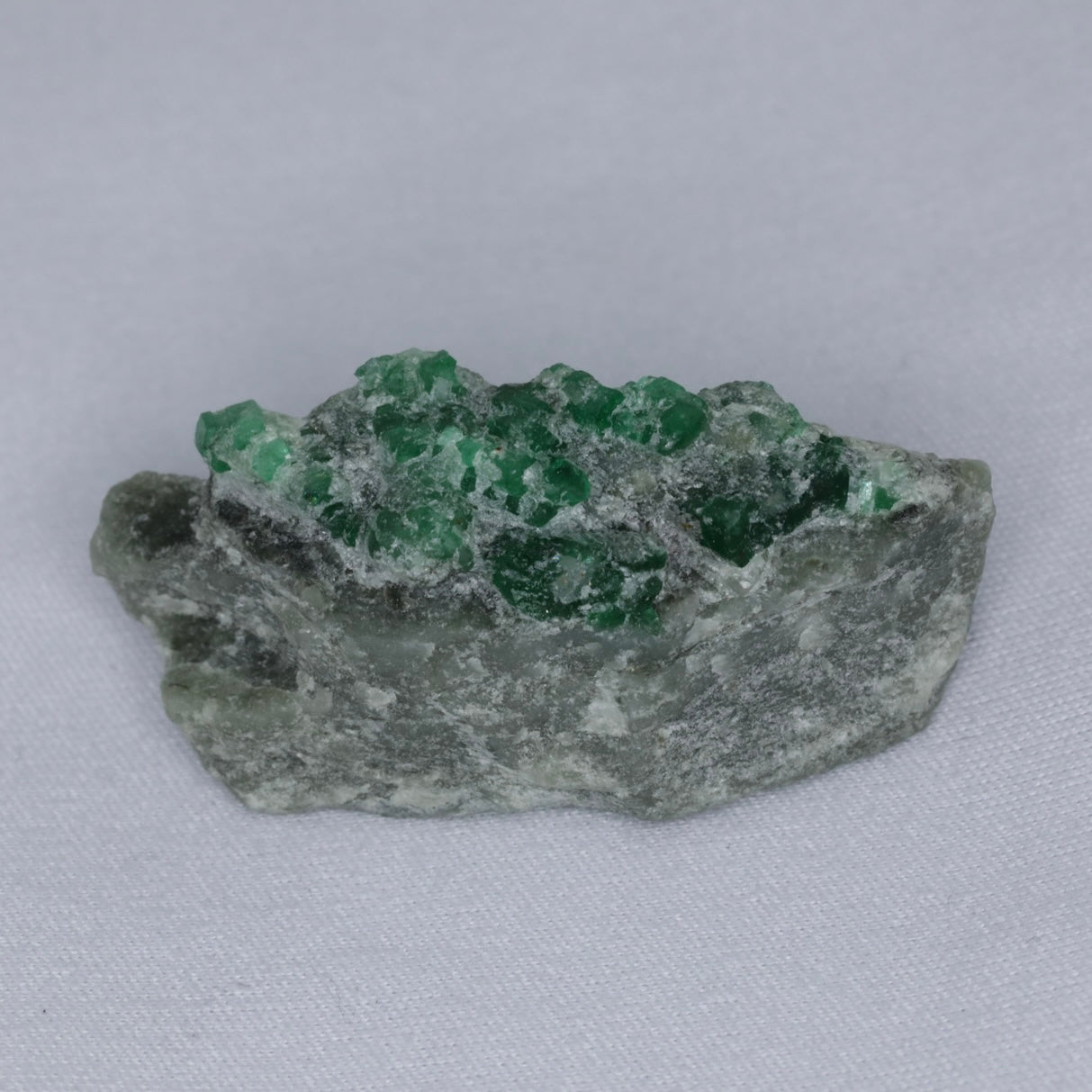 Emerald Crystals Specimen On Matrix From Swat, Pakistan