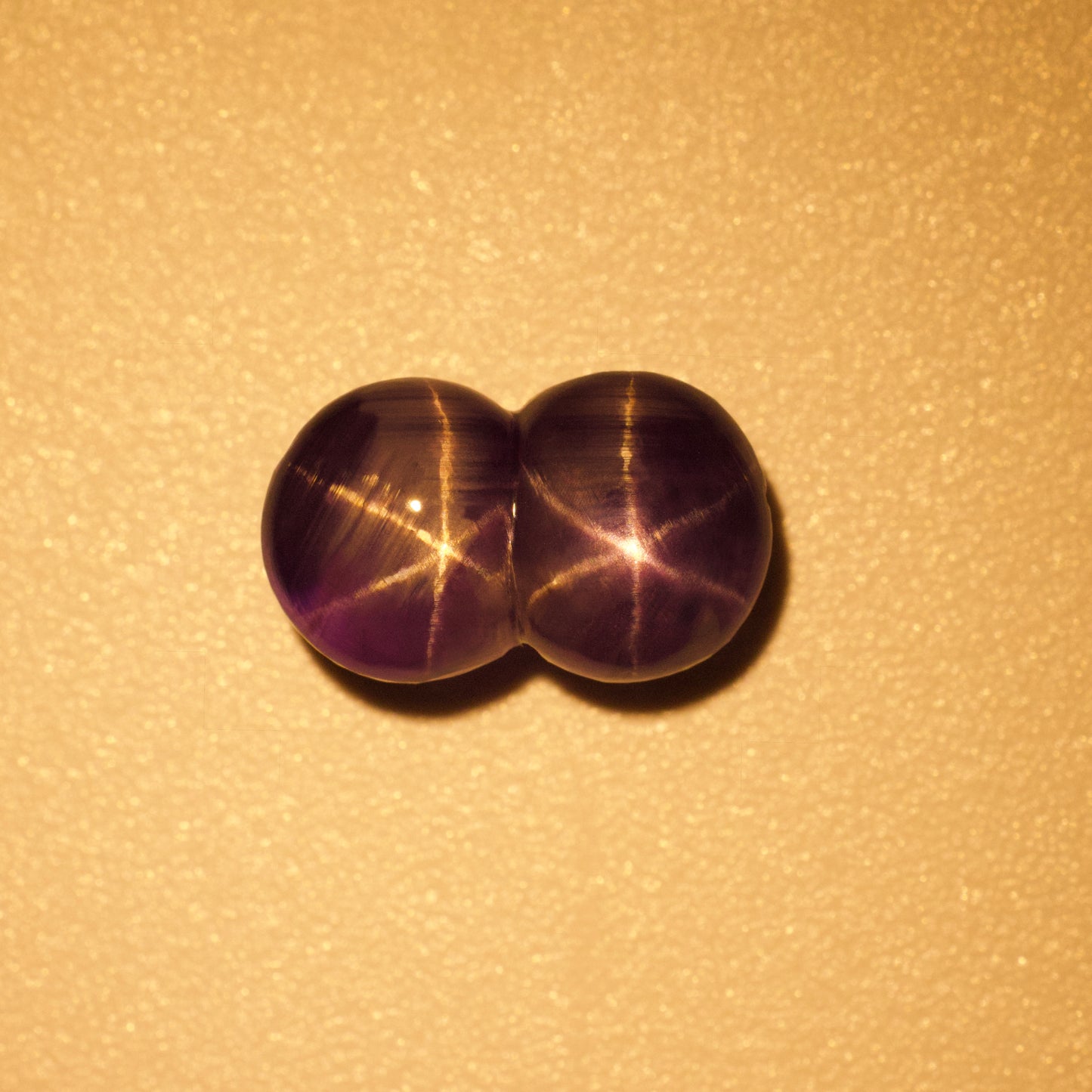 Unique Royal-Blue to Purple/Red Color Change Twin Star Sapphire From Sri-Lanka