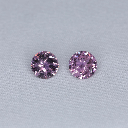 Unheated Pink Sapphire Mismatch Pair From Sri-Lanka