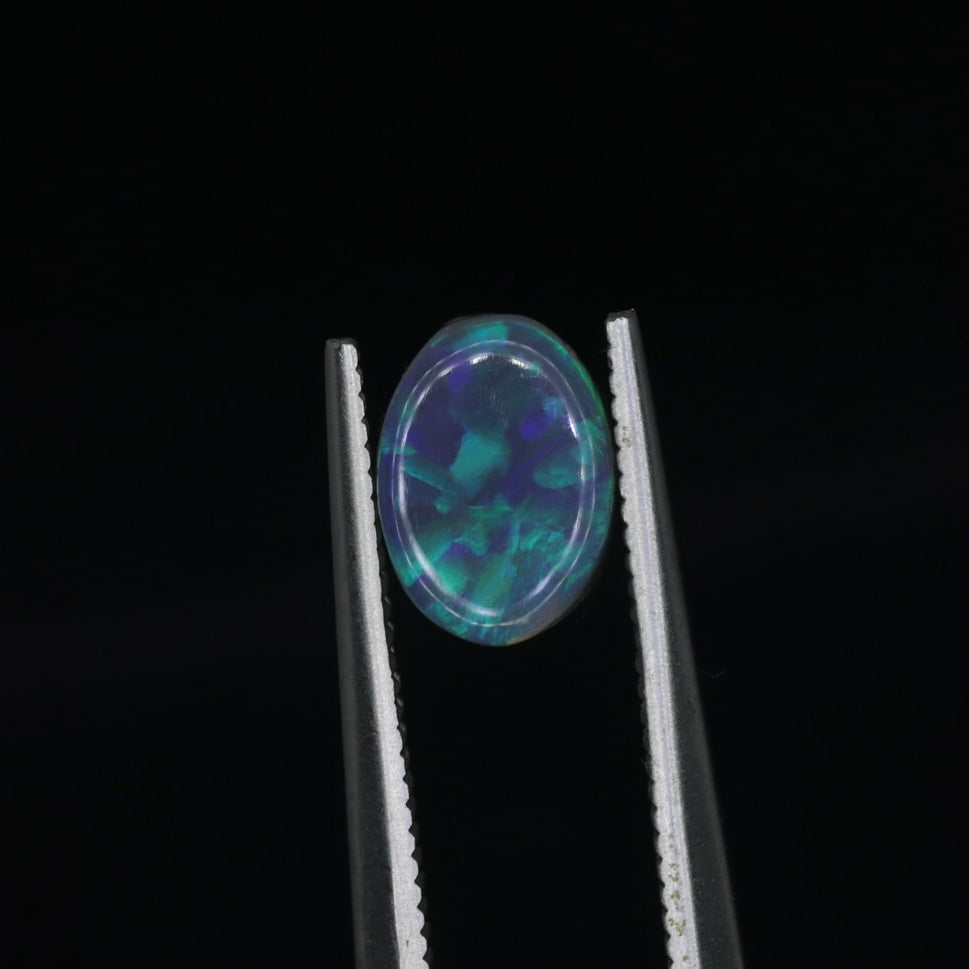 Black Opal From Lightning Ridge, Australia