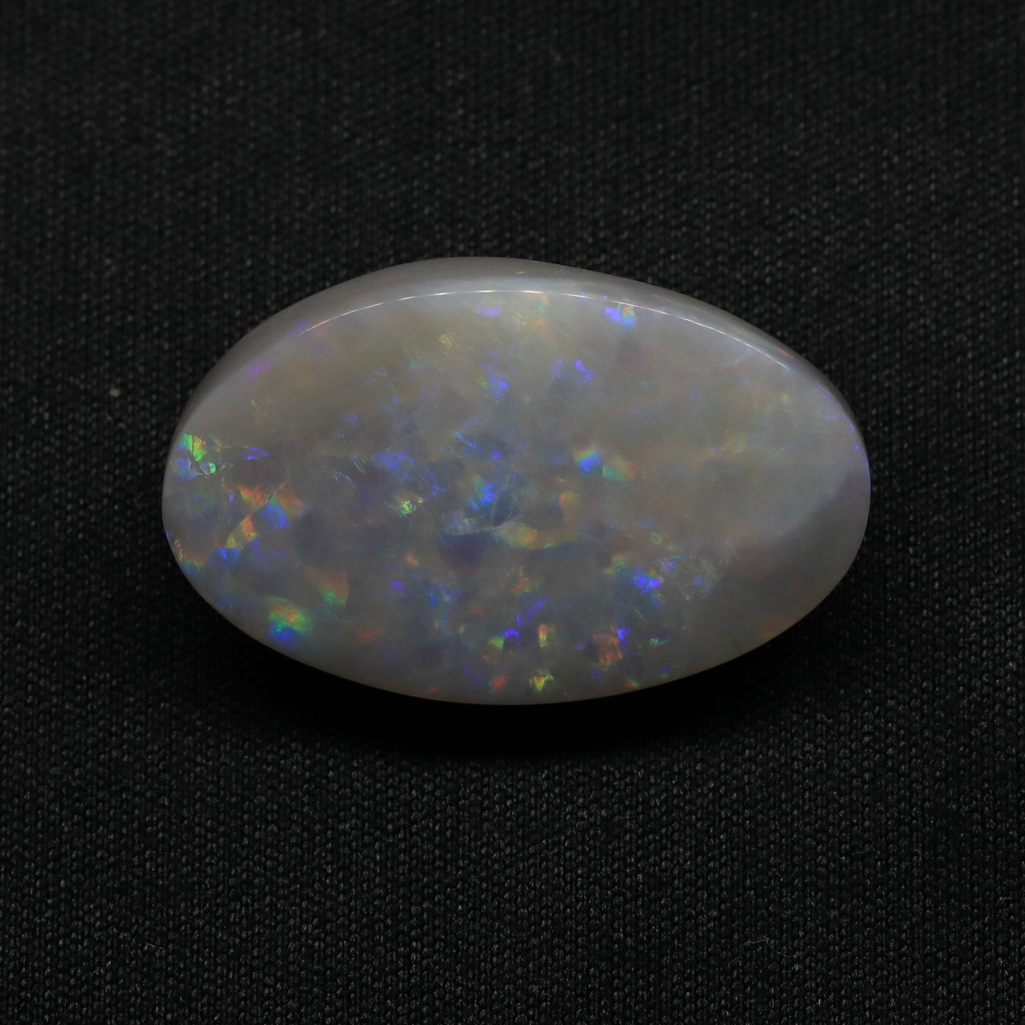 Large Dark Opal with Ribbon Pattern from Lightning Ridge, Australia