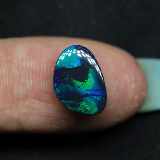 Black Opal From Lightning Ridge, Australia