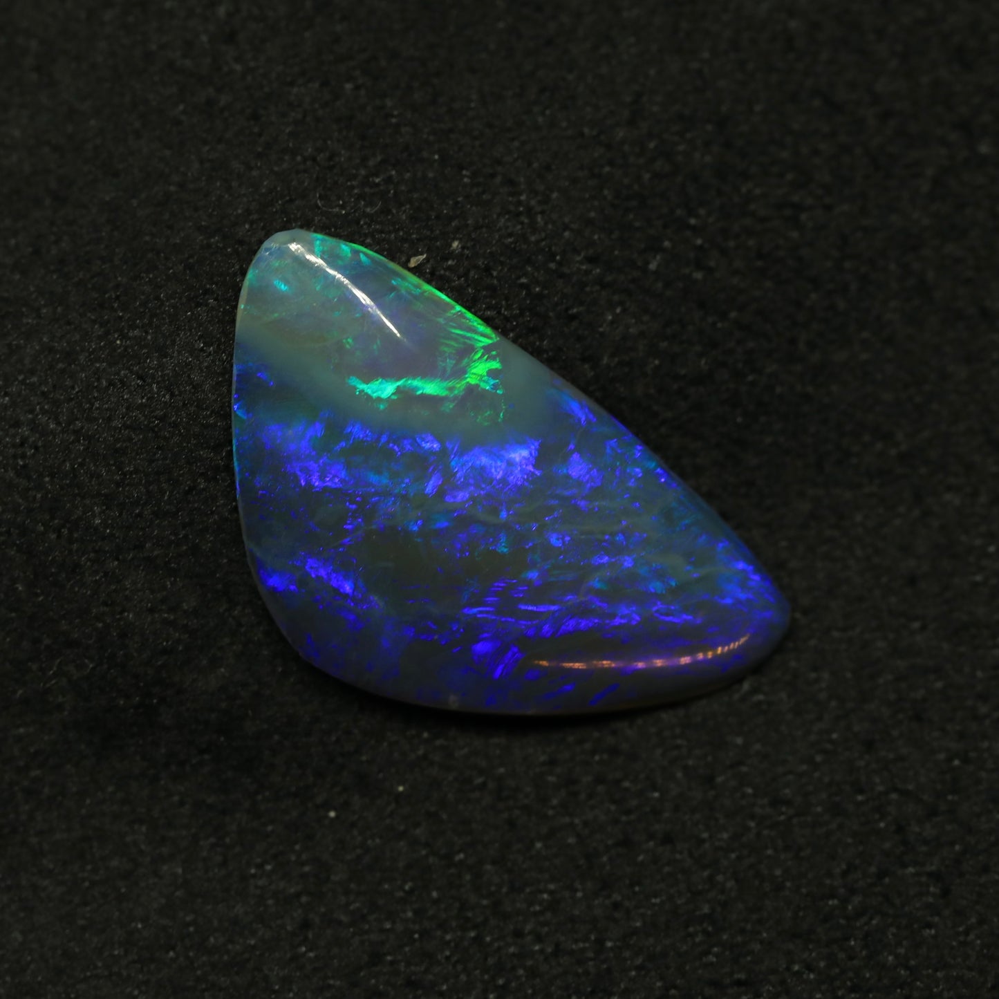 Black Crystal Opal From Lightning Ridge, Australia