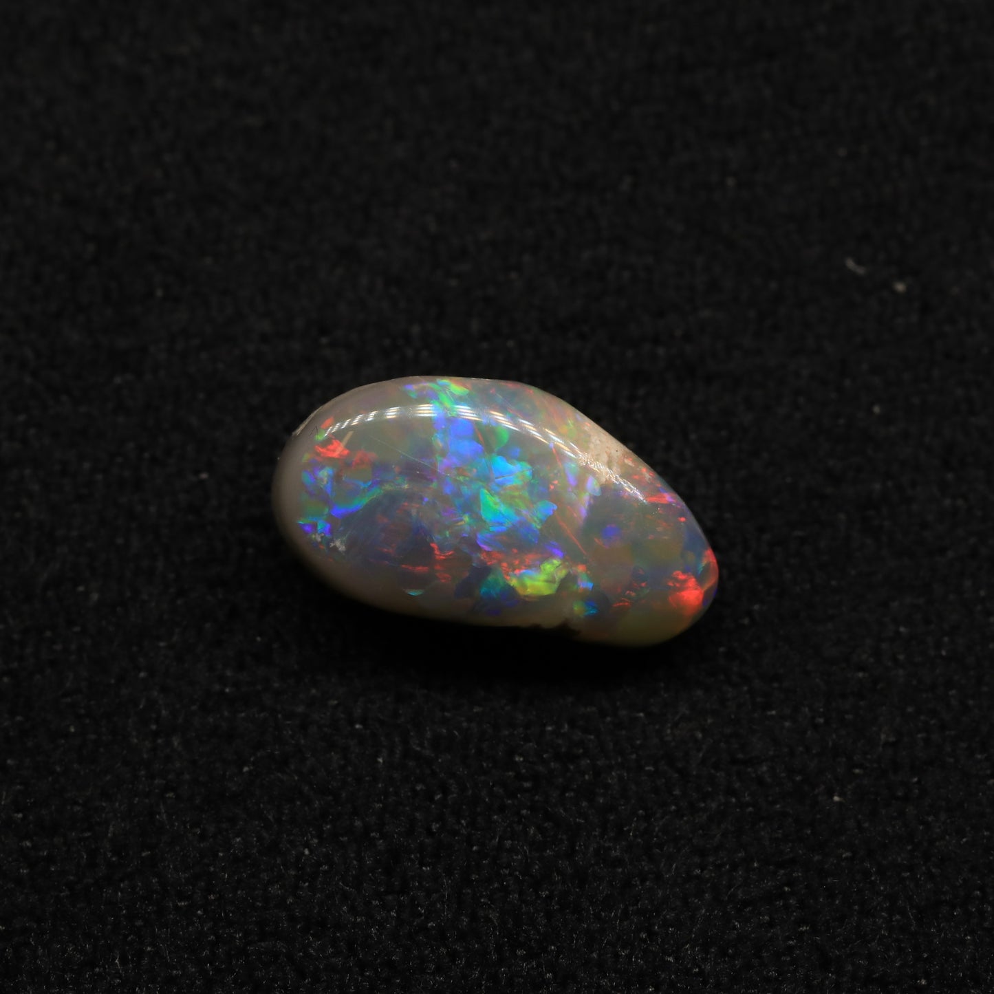 Dark Opal From Lightning Ridge, Australia