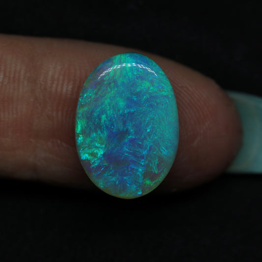 Black Opal From Lightning Ridge, Australia